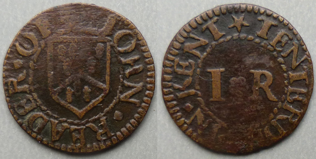 Tenterden, John Reader farthing token